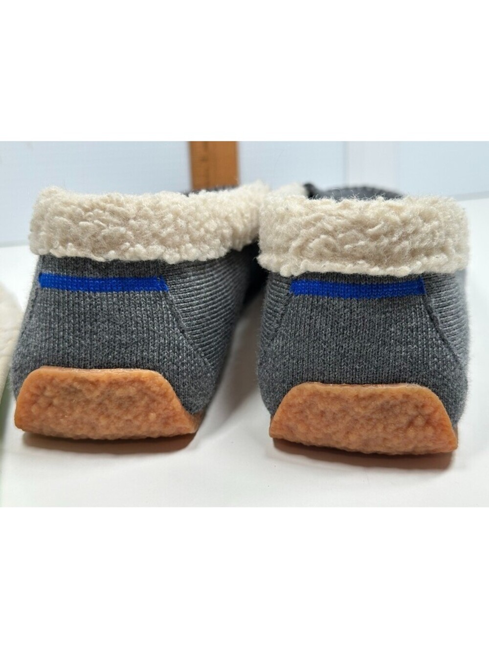 Rothy's Slipper Womens Size 11 The Scuff Gray Merino Wool Casual Slip On Shoes - Picture 11 of 16